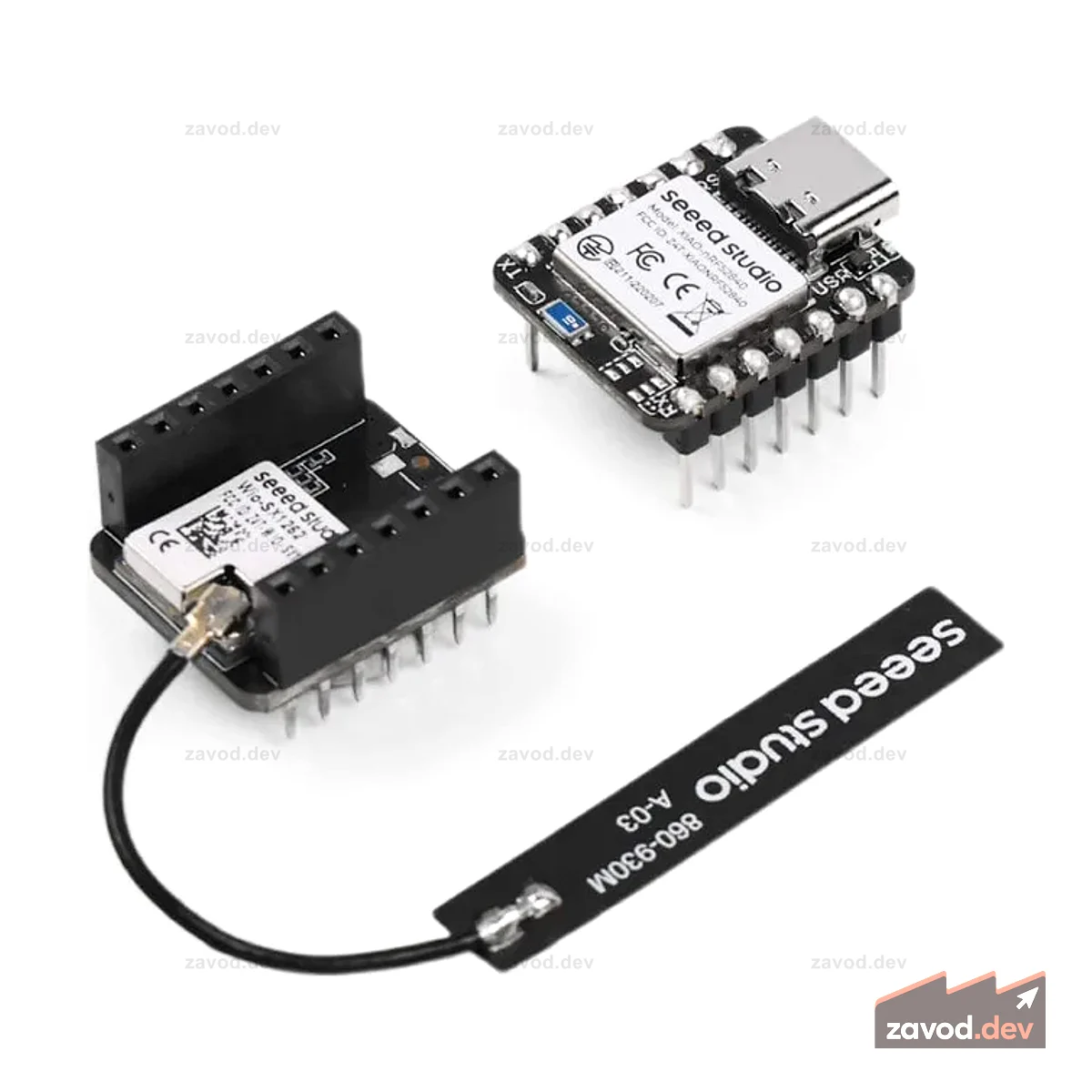 Комплект Seeed XIAO nRF52840 и Wio-SX1262 для Meshtastic