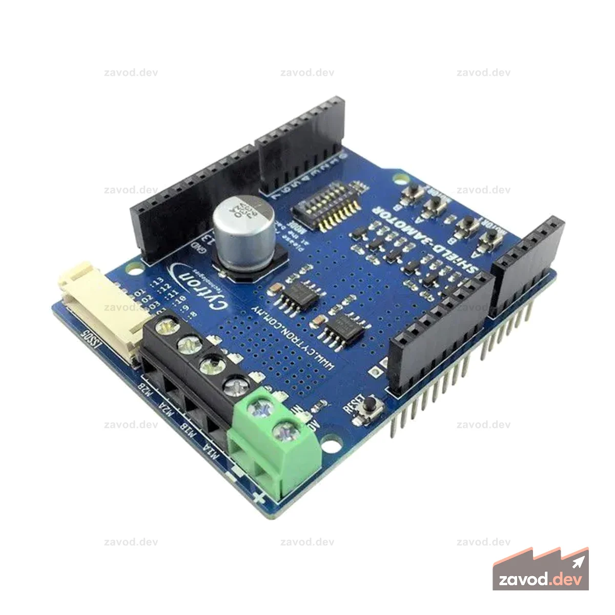 Cytron SHIELD-3A MOTOR 1.2A двухканальный 7–30 В драйвер двигателя постоянного тока для Arduino