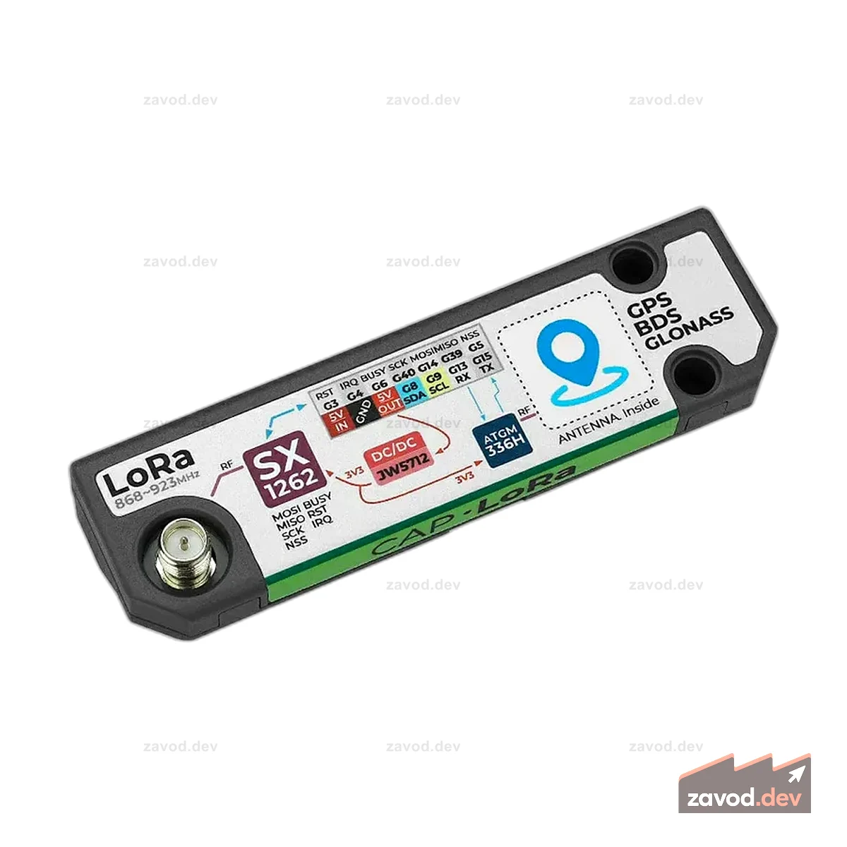 Крышка M5Stack LoRa + GPS для Cardputer Adv [Снято с производства]