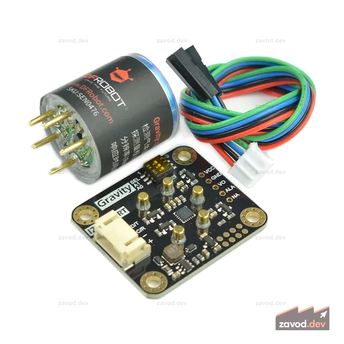 DFRobot Gravity Датчик газа PH3 (калиброванный) I2C, UART и аналоговый