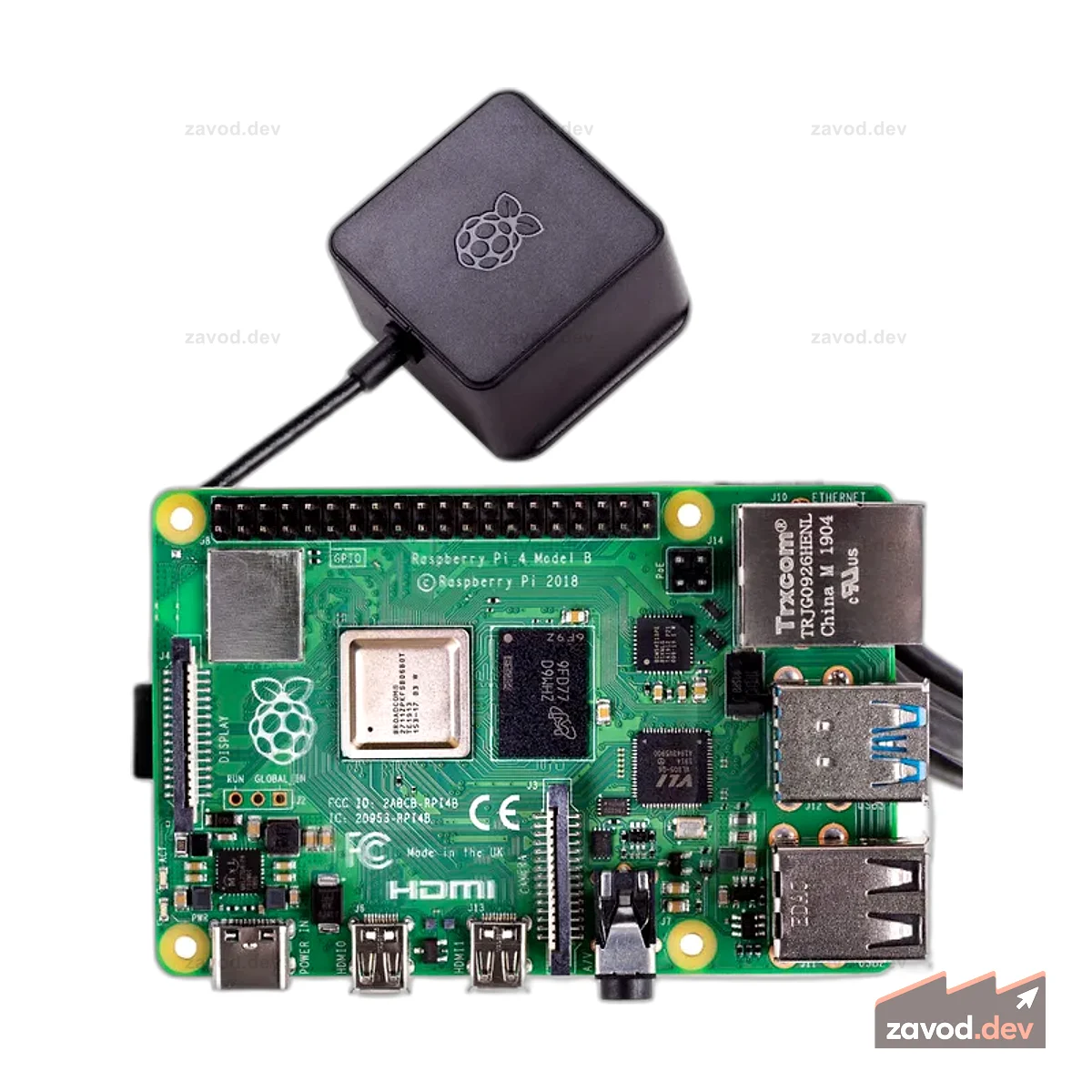 Raspberry Pi 4 + базовый комплект