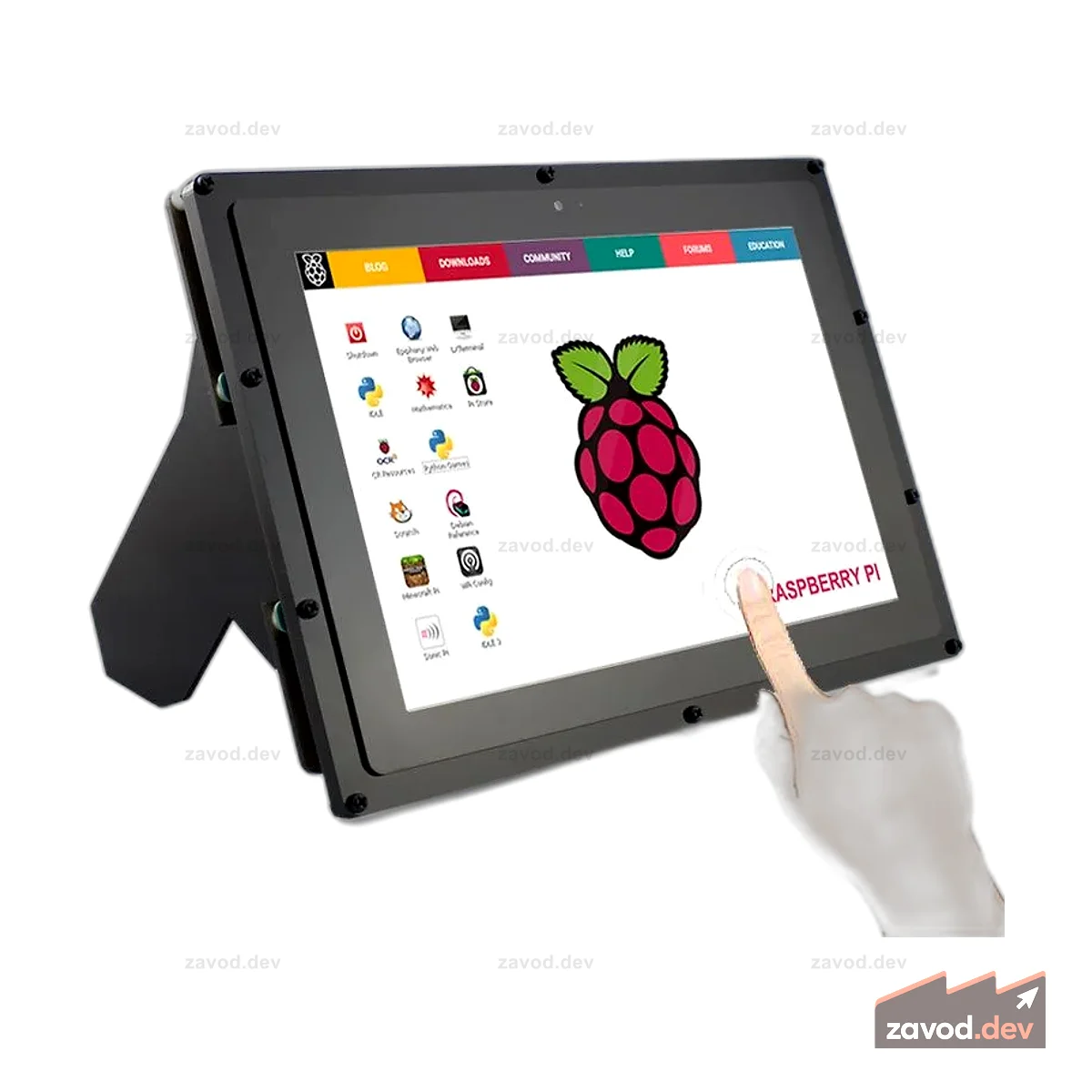 SF101C 10,1-дюймовый IPS ЖК-дисплей 1280*800 (с чехлом) для Raspberry Pi