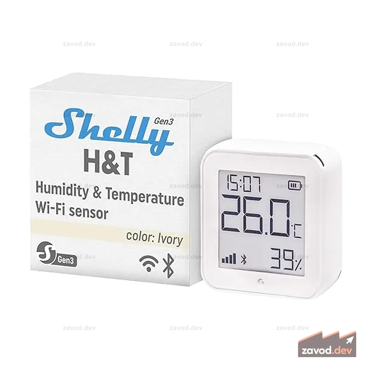 Shelly Влажность и температура Gen 3