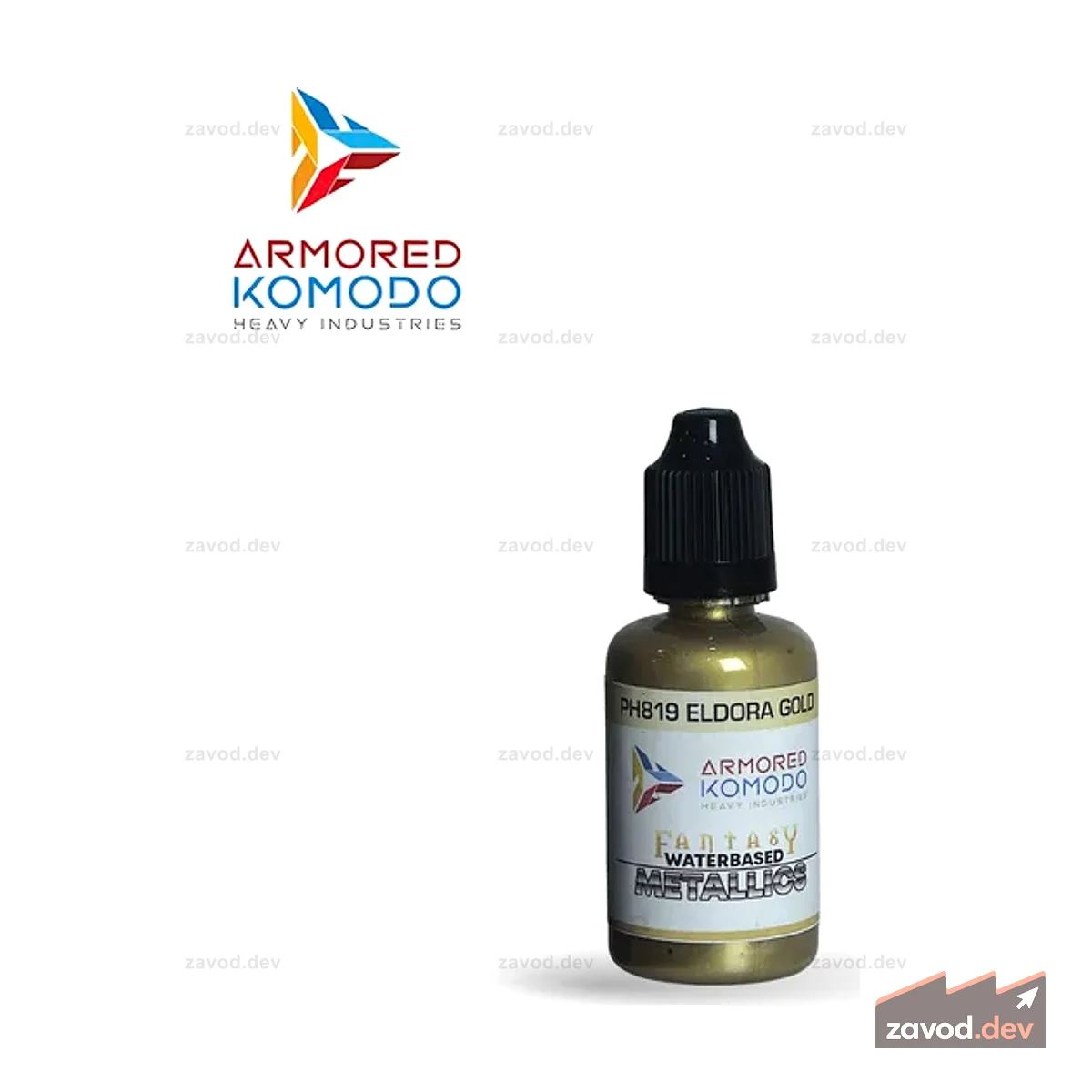 Arkom Акрил на водной основе Eldora Gold Fantasy Metallics 30 мл PH819