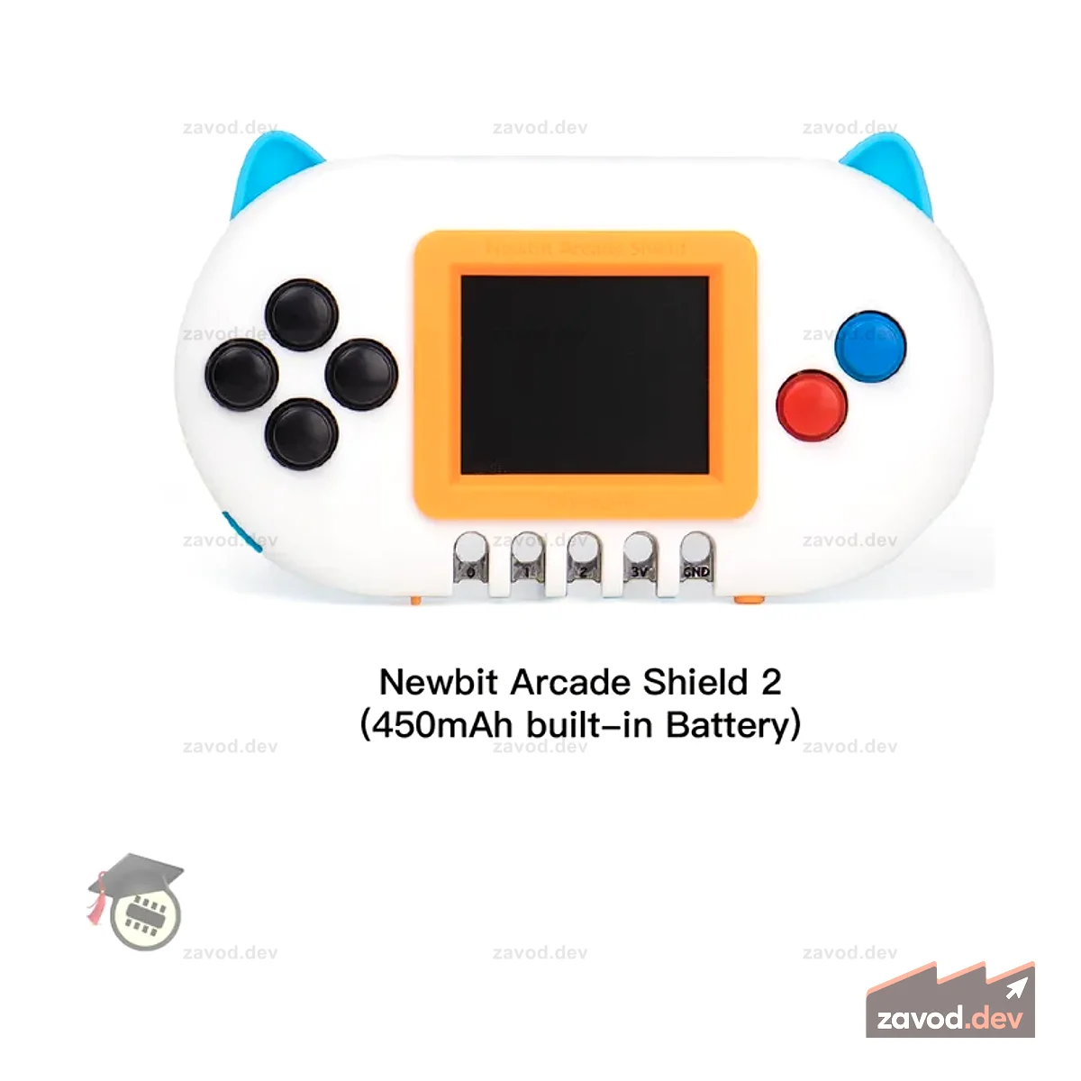 Плата расширения KittenBot Newbit Arcade Shield для Micro:bit V2