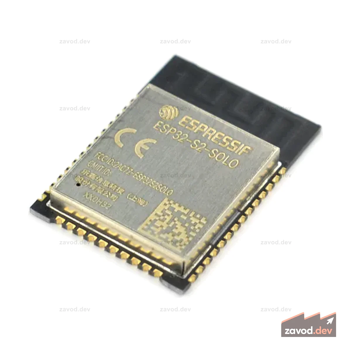 ESP32-S2-SOLO Wi-Fi-модуль (4 МБ флэш-памяти, 240 МГц, антенна на печатной плате)