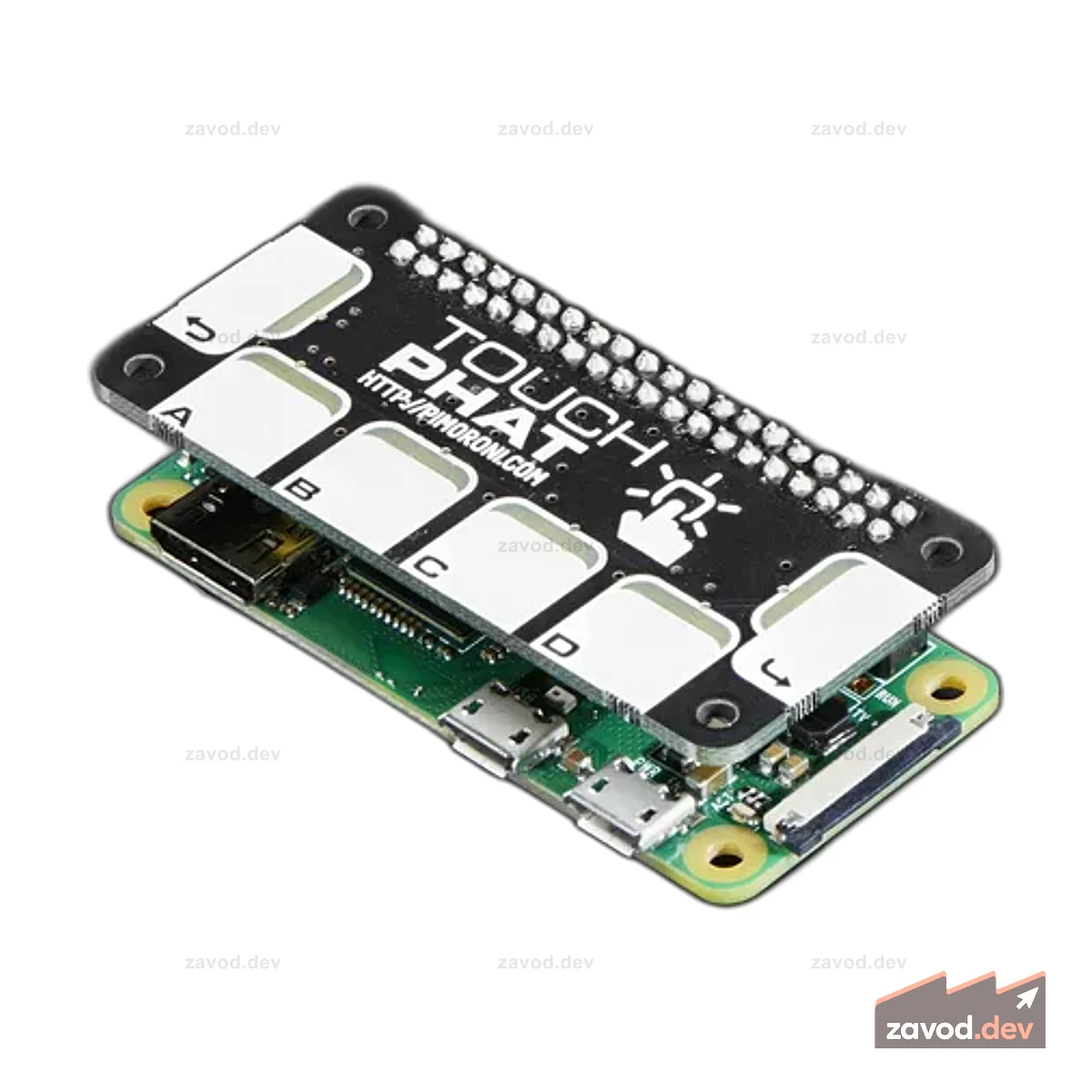 Pimoroni Touch pHAT для Raspberry Pi Zero