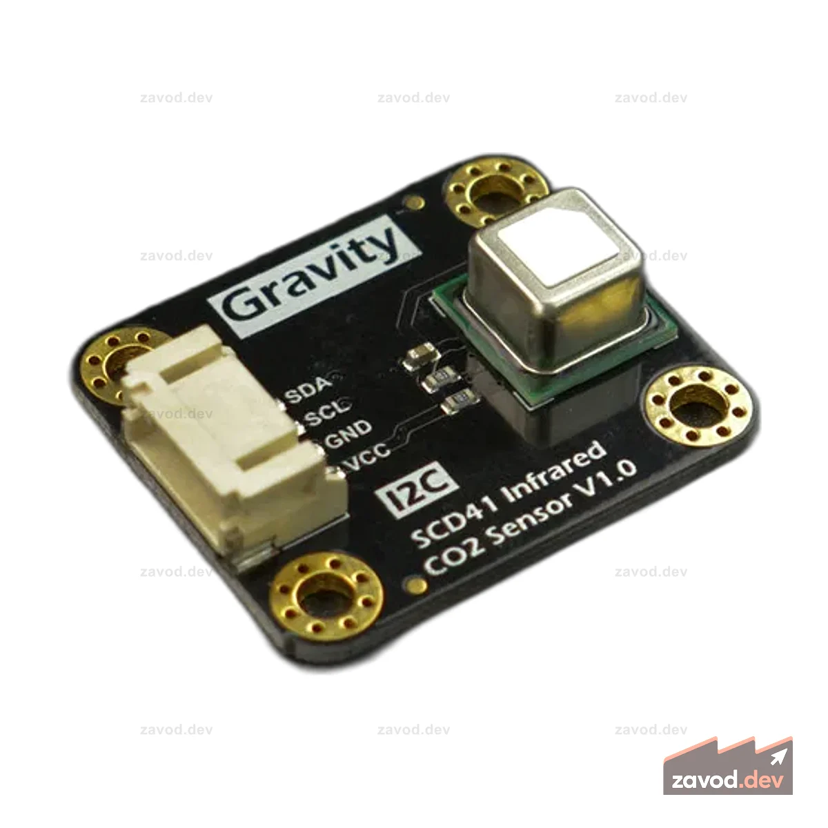 Гравитация: I2C SCD41 Инфракрасный датчик CO2 (400–5000 ppm)