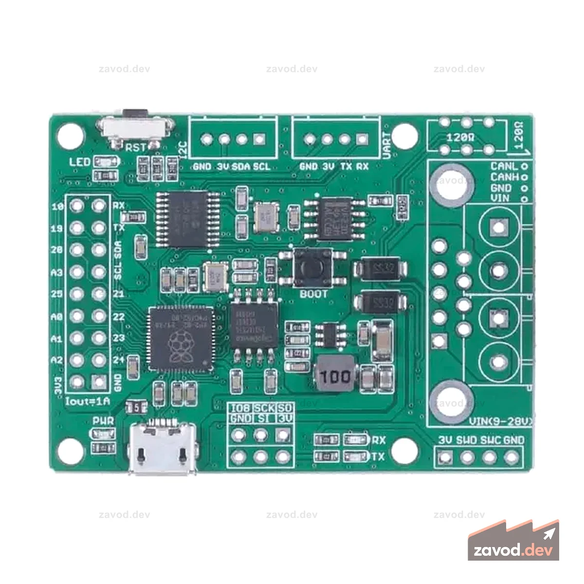 CANBed - Плата разработки Arduino CAN-Bus RP2040