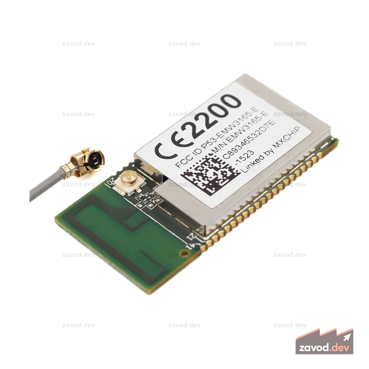 Модуль Wi-Fi SoC на базе EMW3165-Cortex-M4 (внешняя антенна IPEX)