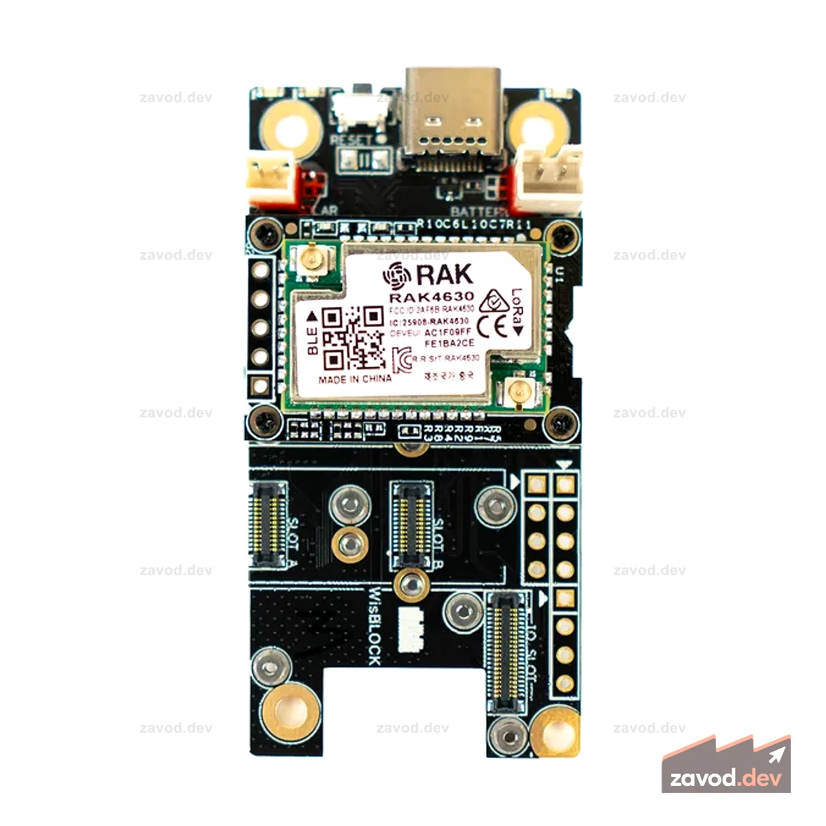 WisBlock RAK19007 + плата RAK4631