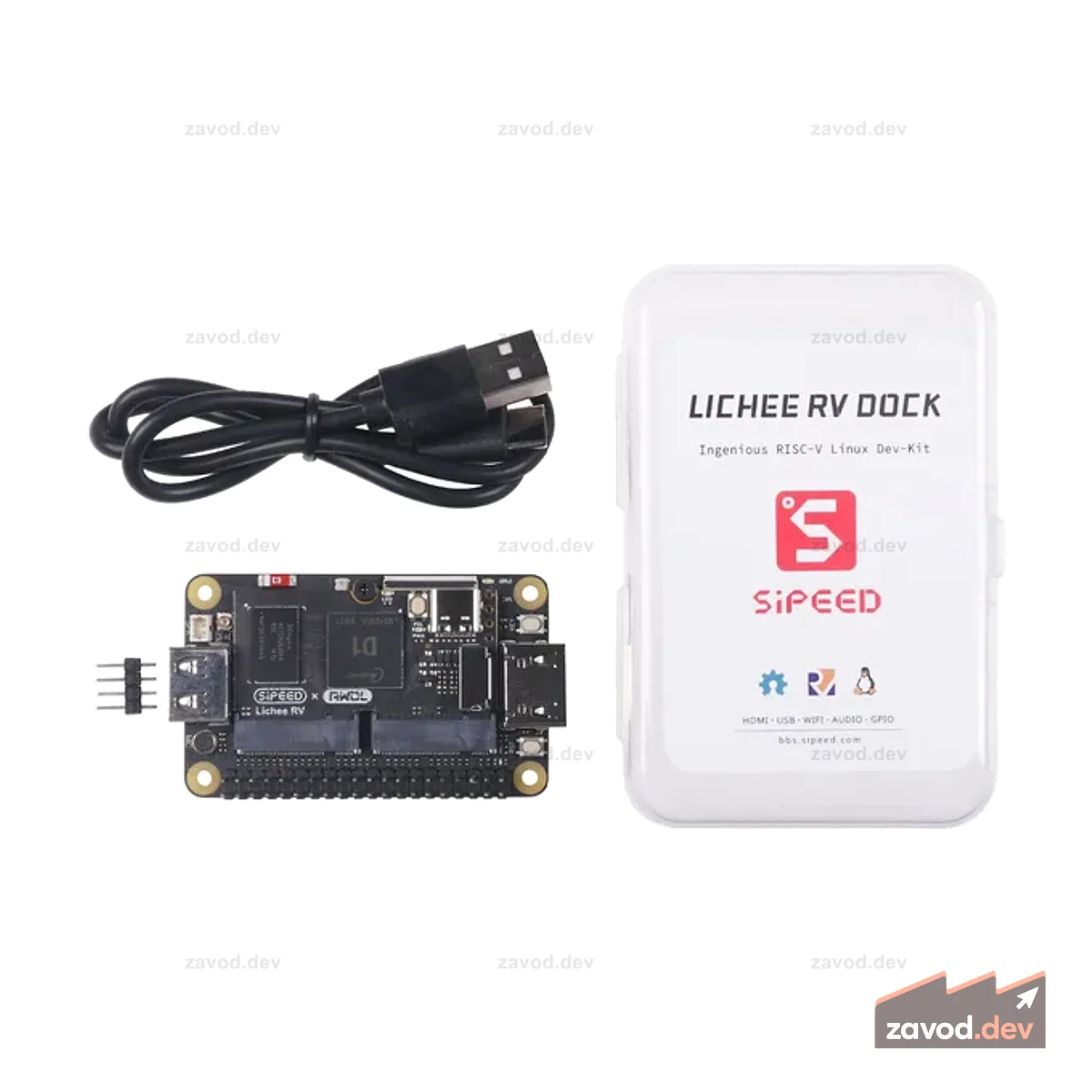 Lichee RV Dock Allwinner D1 SoC — комплект разработки RISC-V Linux — высокая интеграция и открытый исходный код