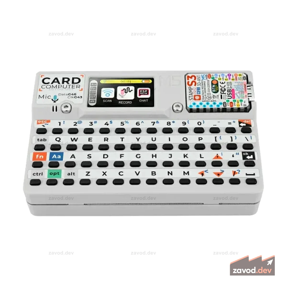 Комплект карточного компьютера M5Stack с M5StampS3