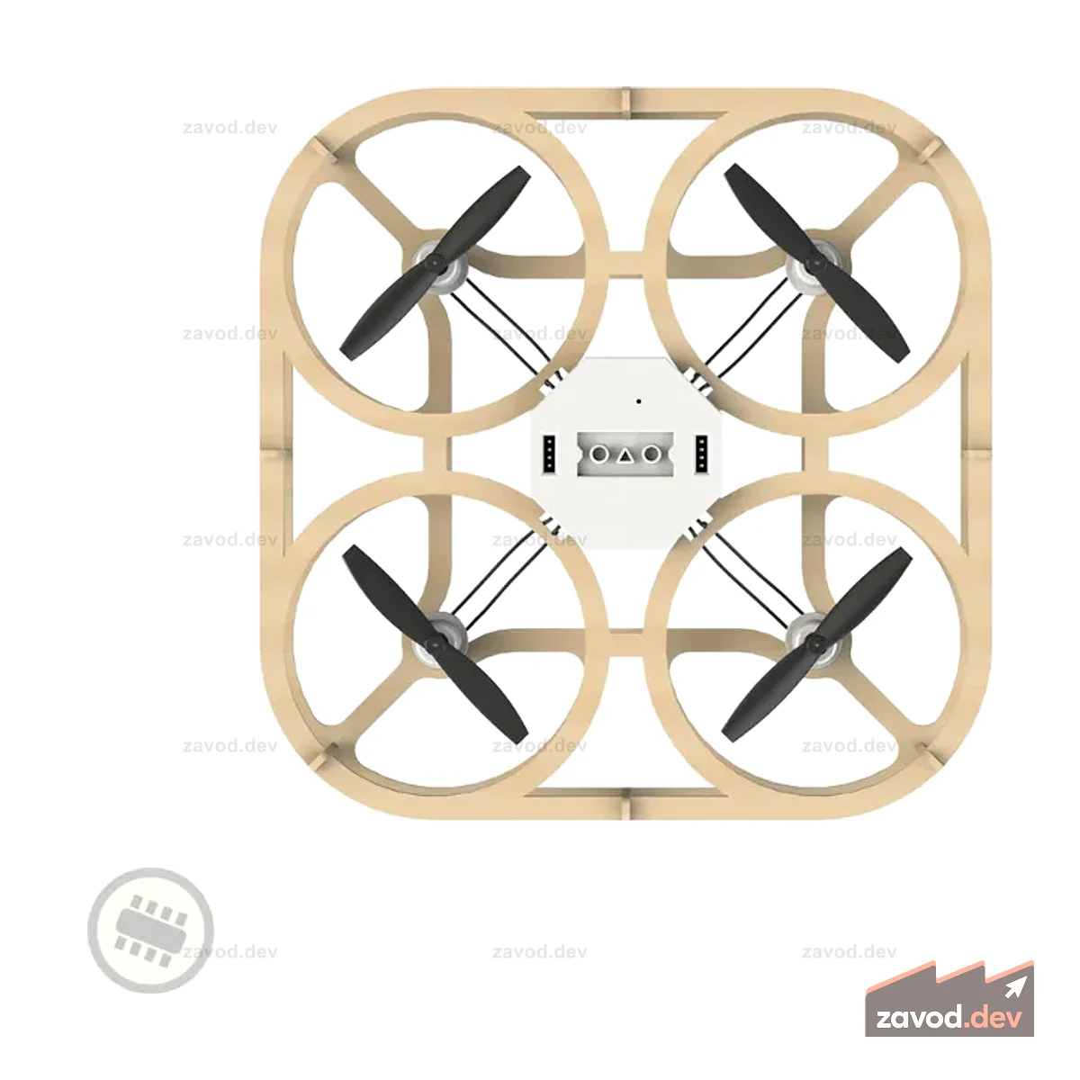 Комплект камеры для дрона Airwood Cubee