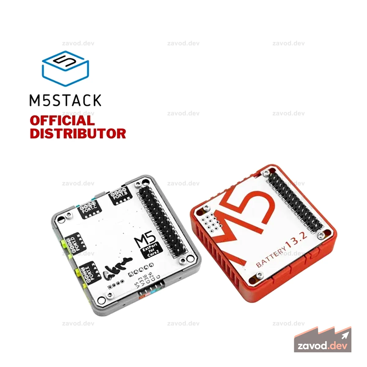 Модуль порта расширения M5Stack для Core2 | Аккумуляторный модуль 13,2 (1500 мАч)