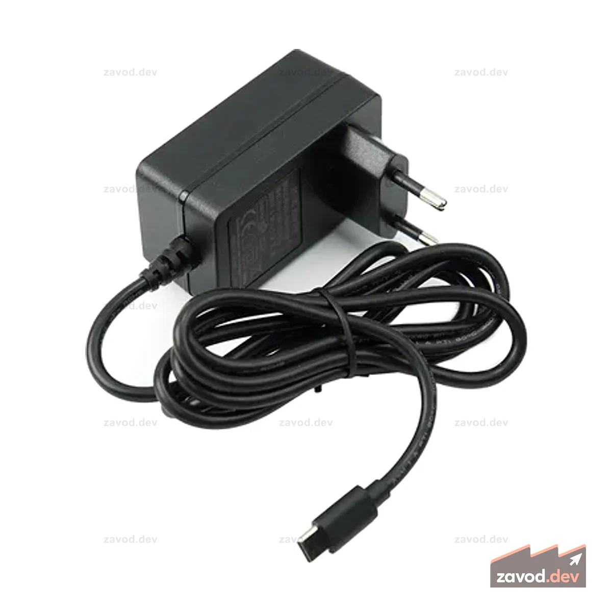 USB-блок питания для Raspberry Pi 5 (5 В/5 А, стандарт ЕС, сертификация CE)