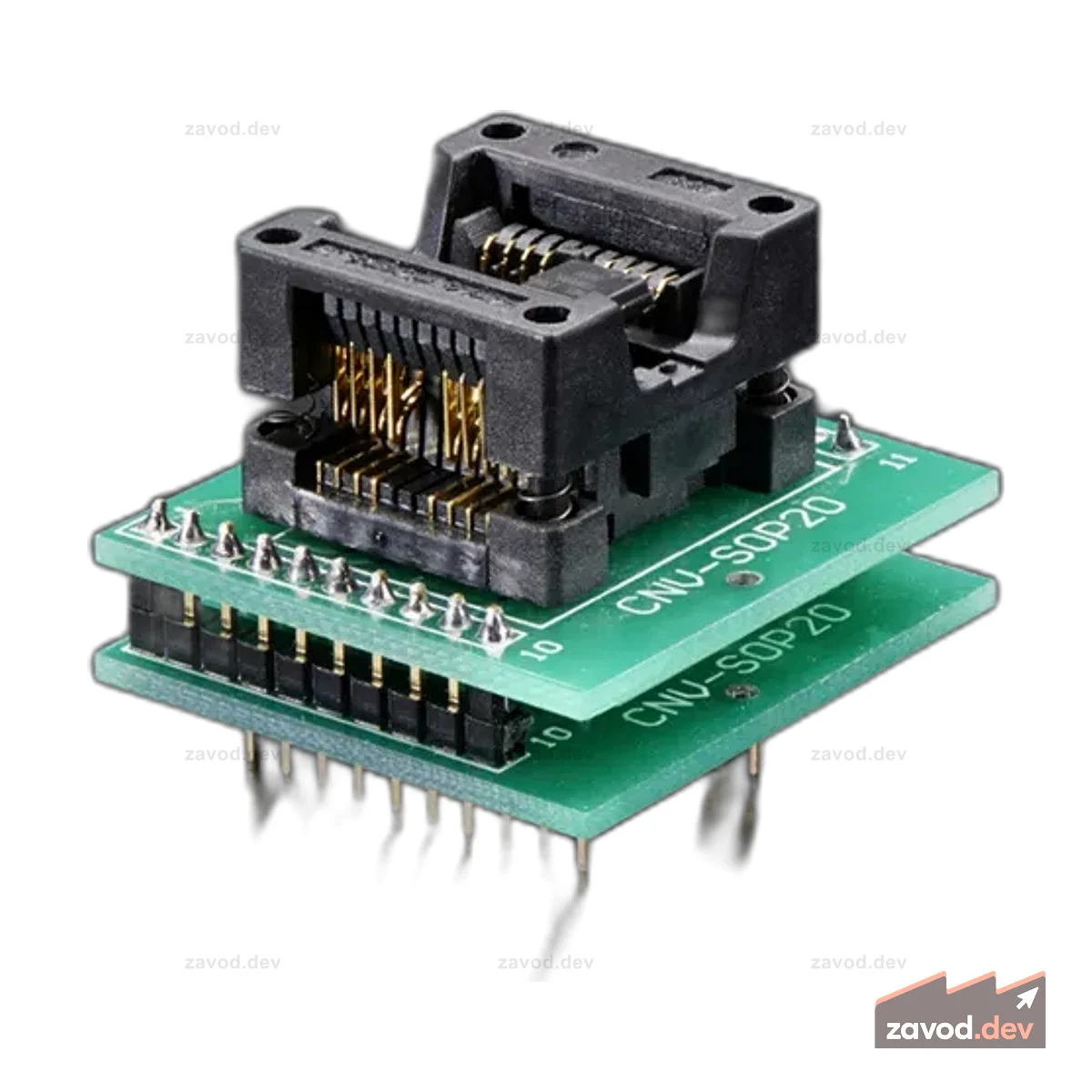 Тестовая розетка SMT - средний SOIC-8 (200mil)