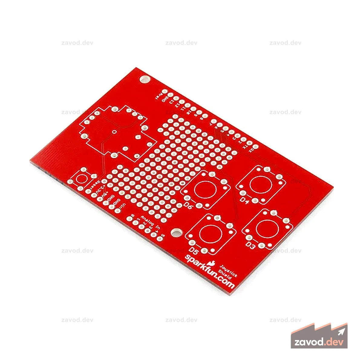 Экран джойстика SparkFun - голая печатная плата