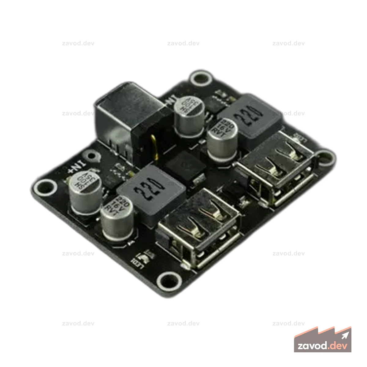 Модуль двухсторонней быстрой зарядки (совместим с Raspberry Pi 4B и Jetson Nano)