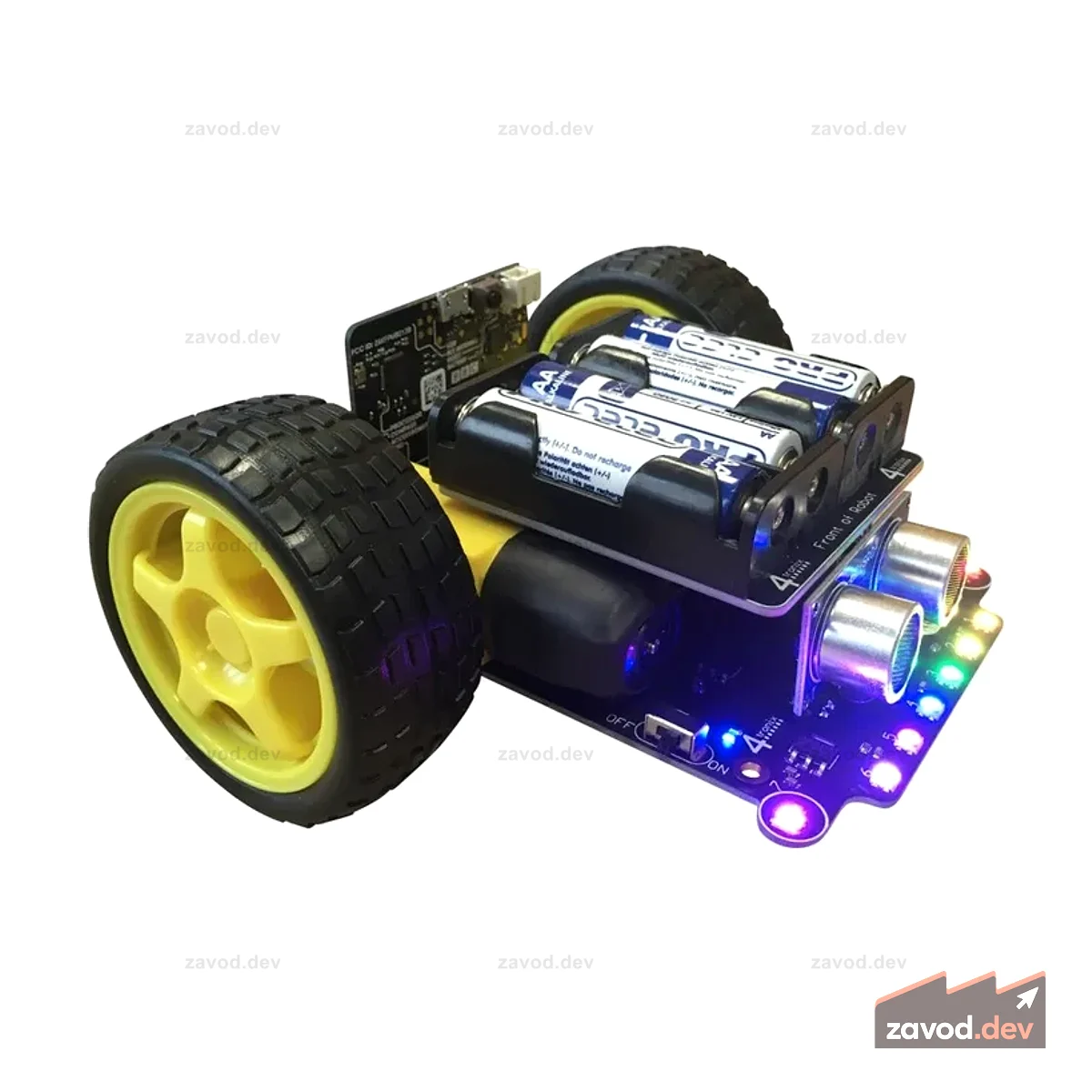 Багги Robo:Bit Mk3 для BBC Micro:Bit (RoboBit 3 для Microbit)