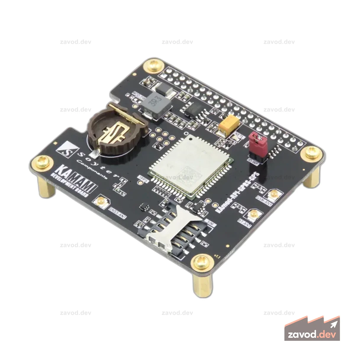 KAmodRPi-GPRS-GPS - наложение передачи GSM/BT для Raspberry Pi