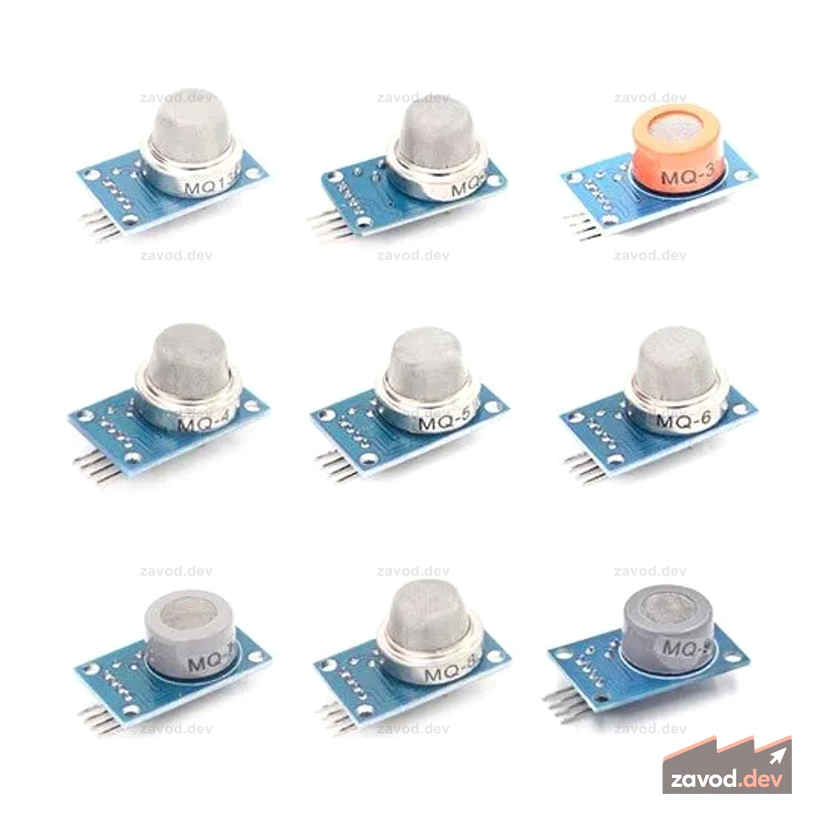 HKD MQ SERIES 9XGAS DETECTOR KIT