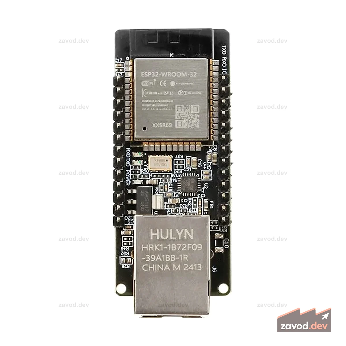 Последовательный порт ESP32 к модулю Ethernet WT32-ETH01 Модуль макетной платы