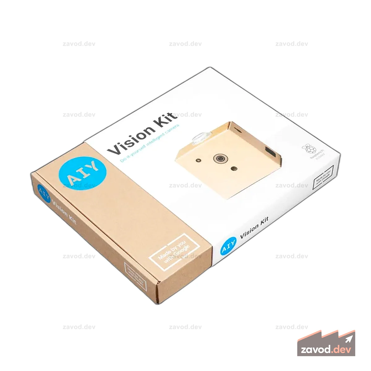 Полный комплект Google AIY Vision — включает Pi Zero WH — v1.1