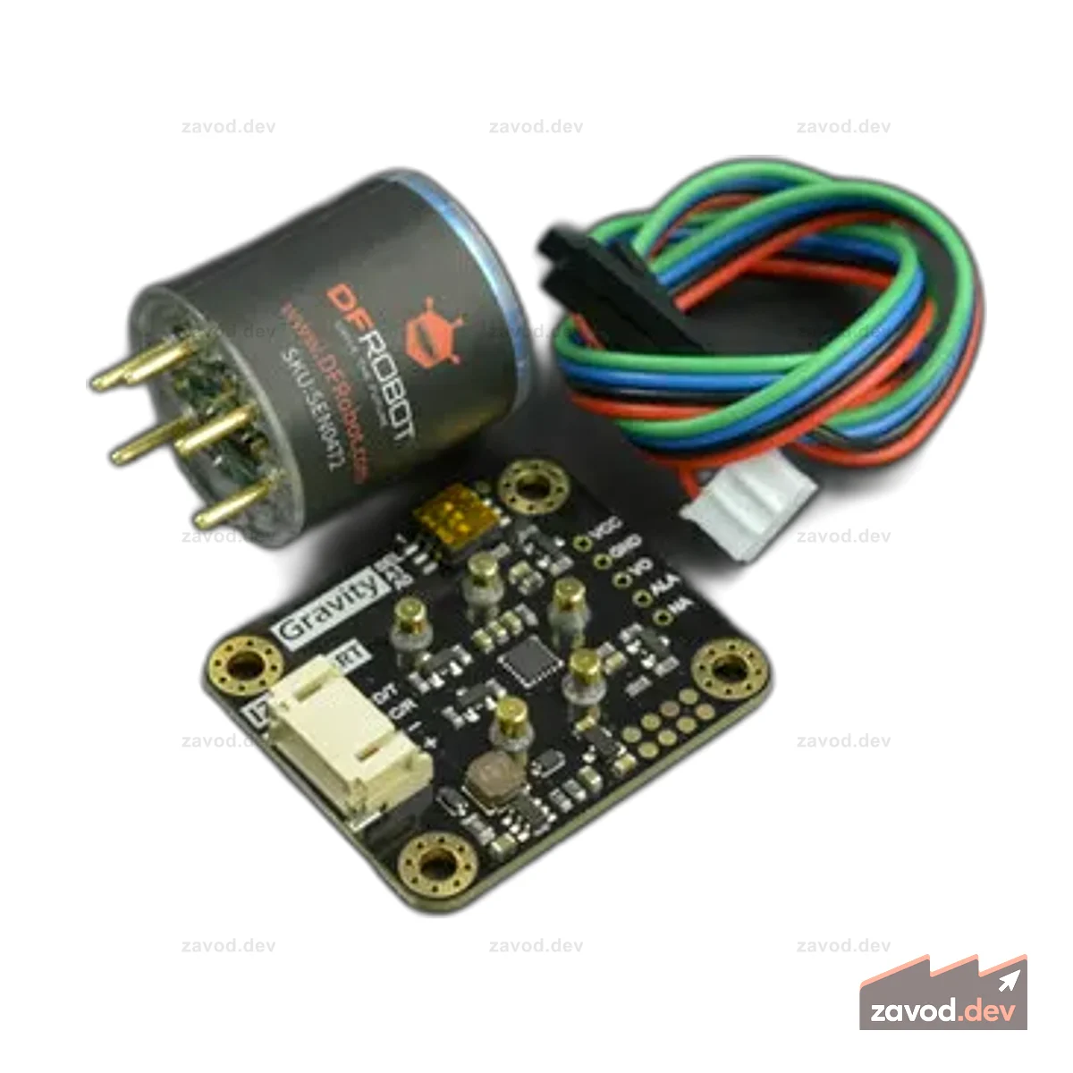Гравитация: Датчик O3 (калиброванный) — I2C и UART