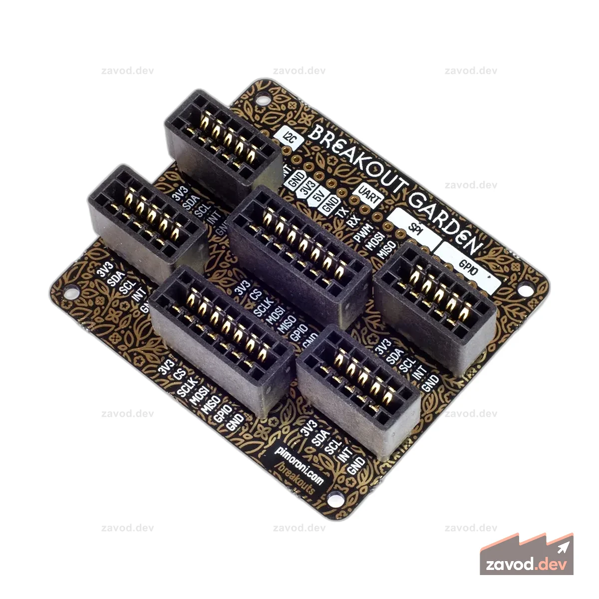 Сад Raspberry Pi Breakout I2C + SPI