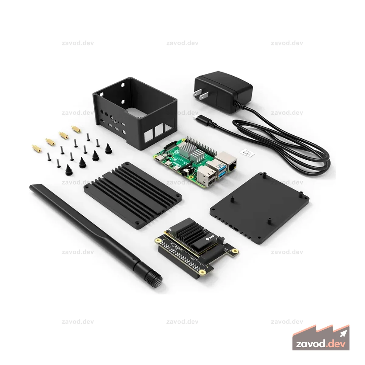 Комплект RAK Raspberry Pi 4 для LoRaWAN®