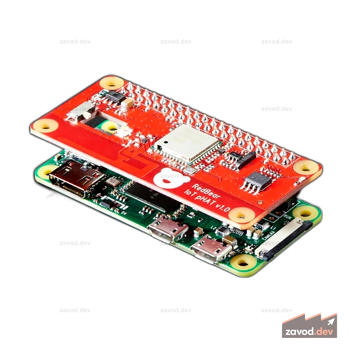 Red Bear IoT pHAT для Raspberry Pi — WiFi + BTLE