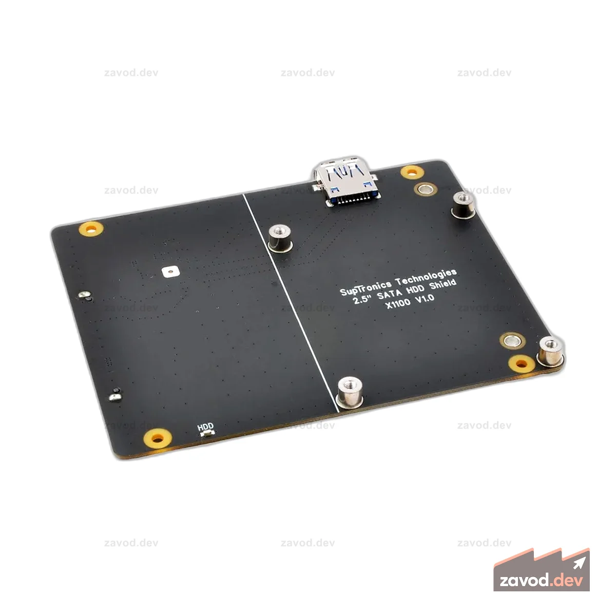 Надстройка SupTronics X1100 USB to SATA 2,5 дюйма для Raspberry Pi 5