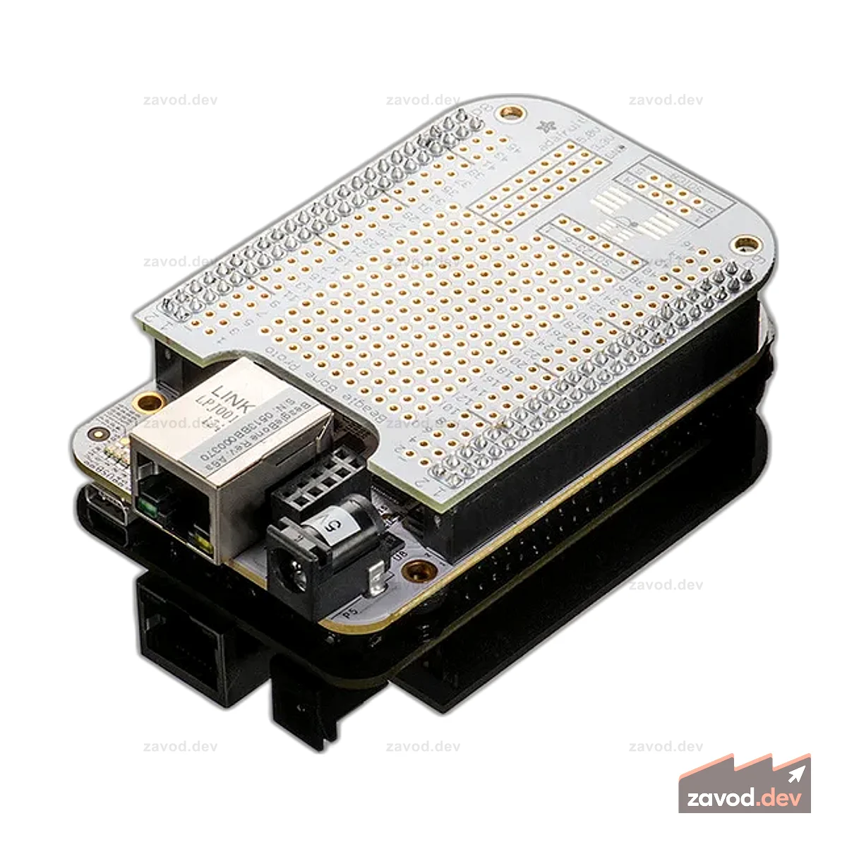 Комплект накидок Adafruit Proto для Beagle Bone и Beagle Bone, черный