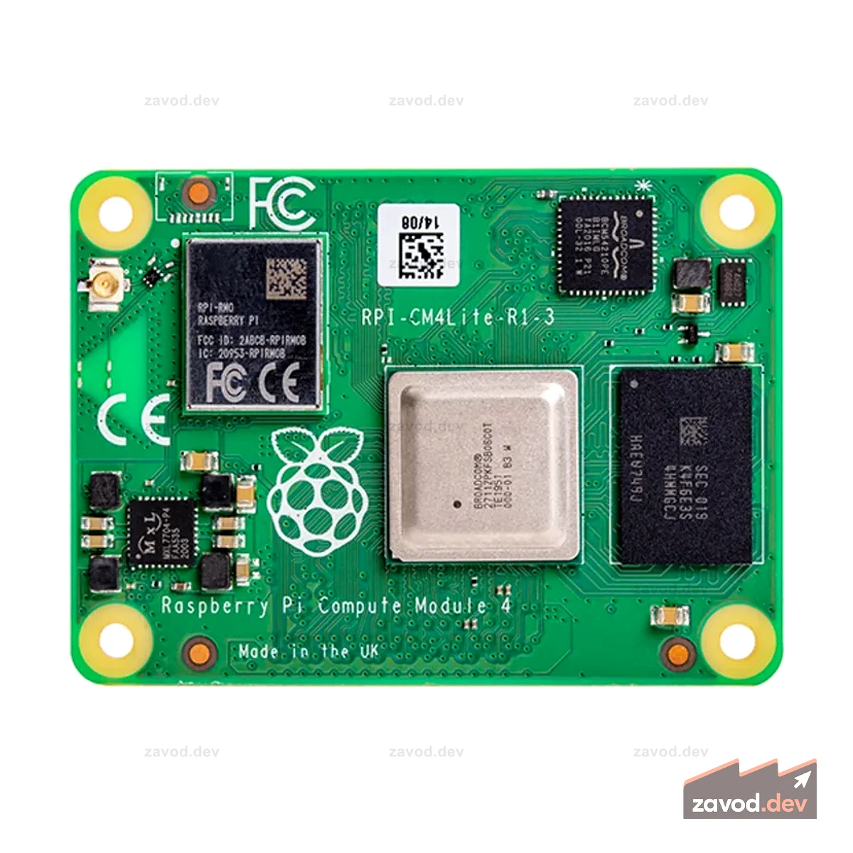Вычислительный модуль Raspberry Pi 4 – Lite