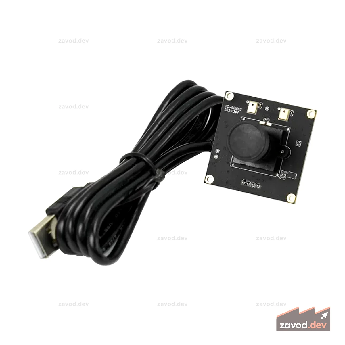 2-мегапиксельная ночная USB-камера с микрофоном (совместима с Raspberry Pi/ LattePanda/ Jetson Nano)