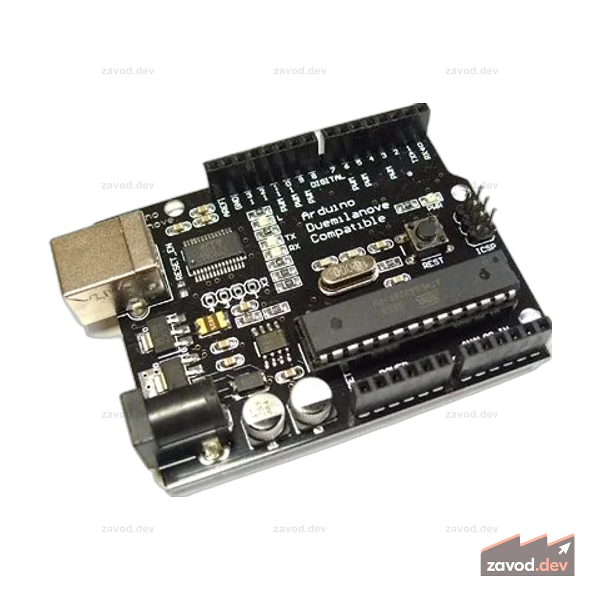 DFRduino Duemilanove 168 (Совместимость с Arduino)(Снято с производства)
