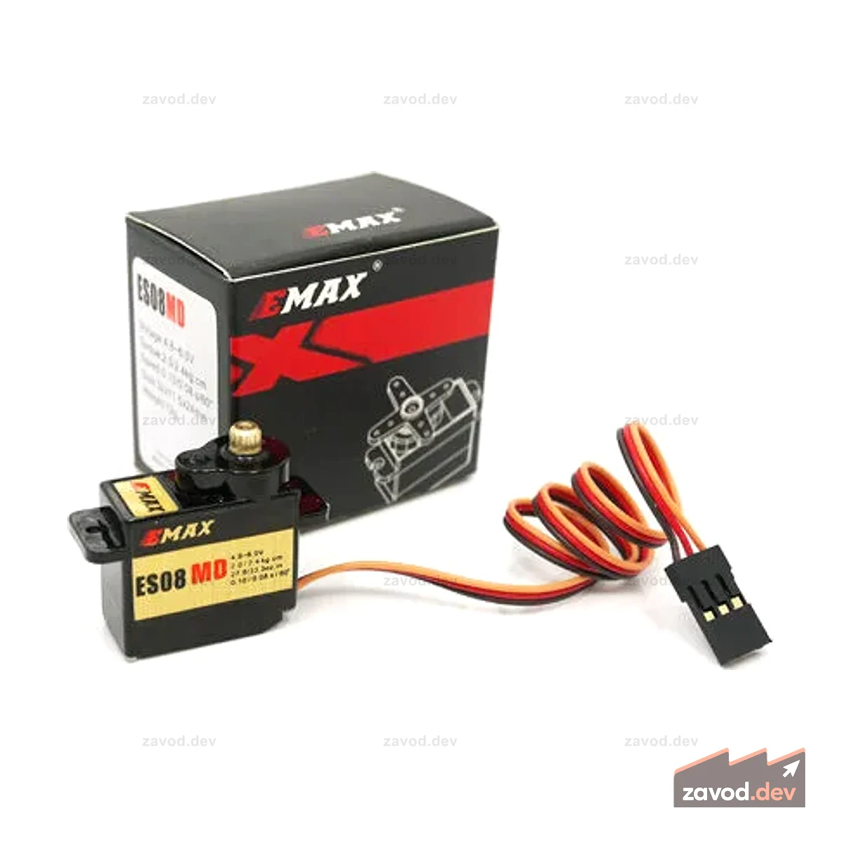 EMax 12g ES08MD высокочувствительный сервопривод