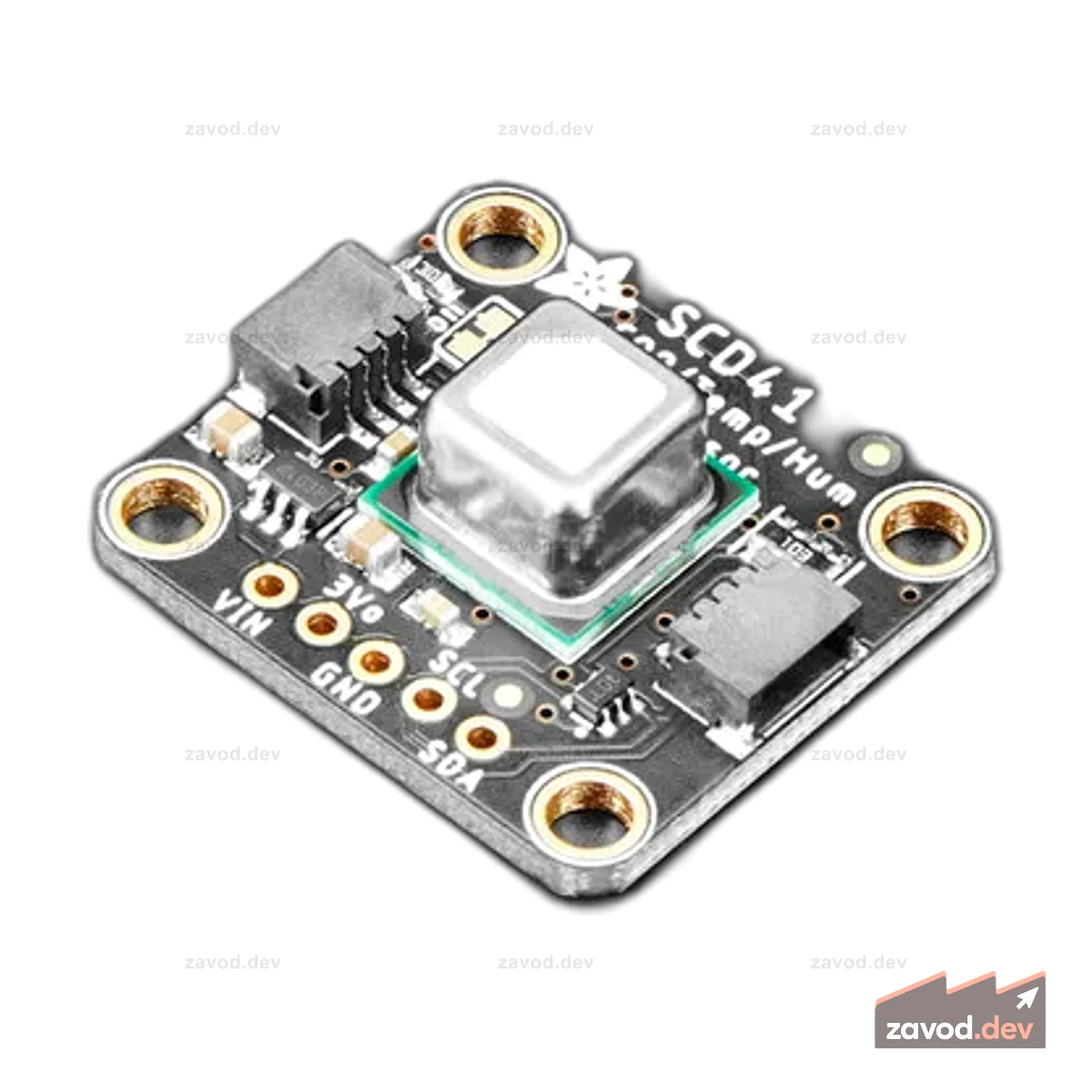 Adafruit SCD-41 - Датчик температуры и влажности истинного CO2 - STEMMA QT / Qwiic