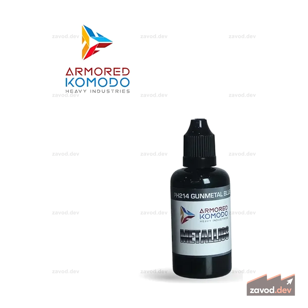 Лак Arkom Gunmetal Blue 50мл PH214