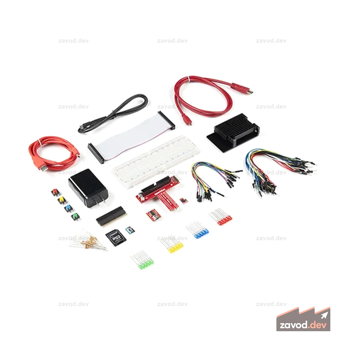 Стартовый комплект оборудования SparkFun Raspberry Pi 4 — без Raspberry Pi