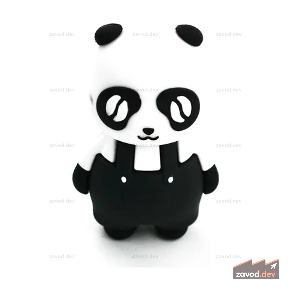 Cute LattePanda 64 ГБ силиконовый флэш-накопитель USB 3.0 (стоячий)