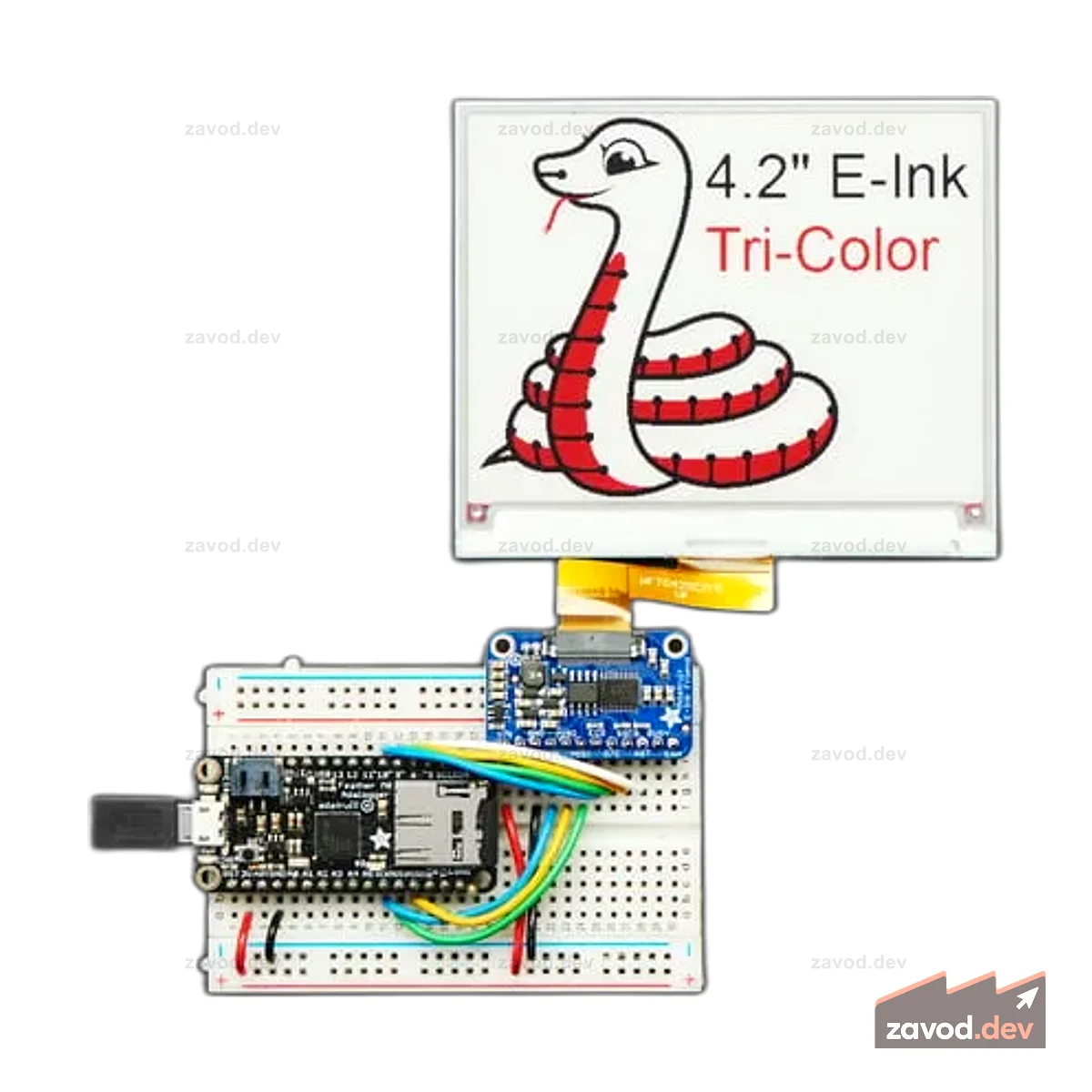 Adafruit eInk Breakout Friend с 32 КБ SRAM