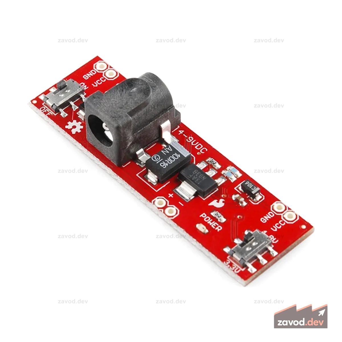 Блок питания для макетной платы SparkFun 3,3 В/1,8 В