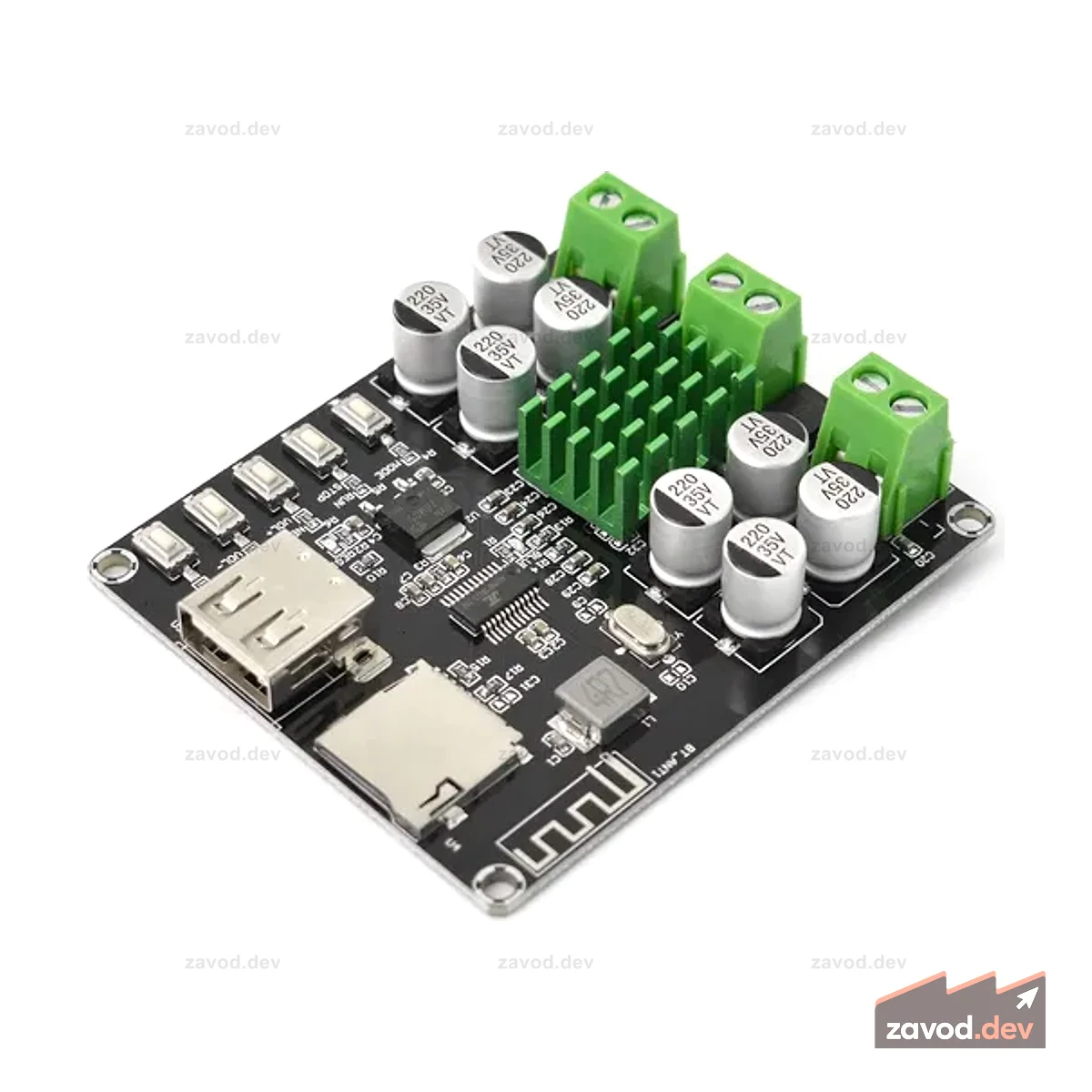 Цифровой усилитель мощности Bluetooth (50 Вт*2) (Снято с производства)