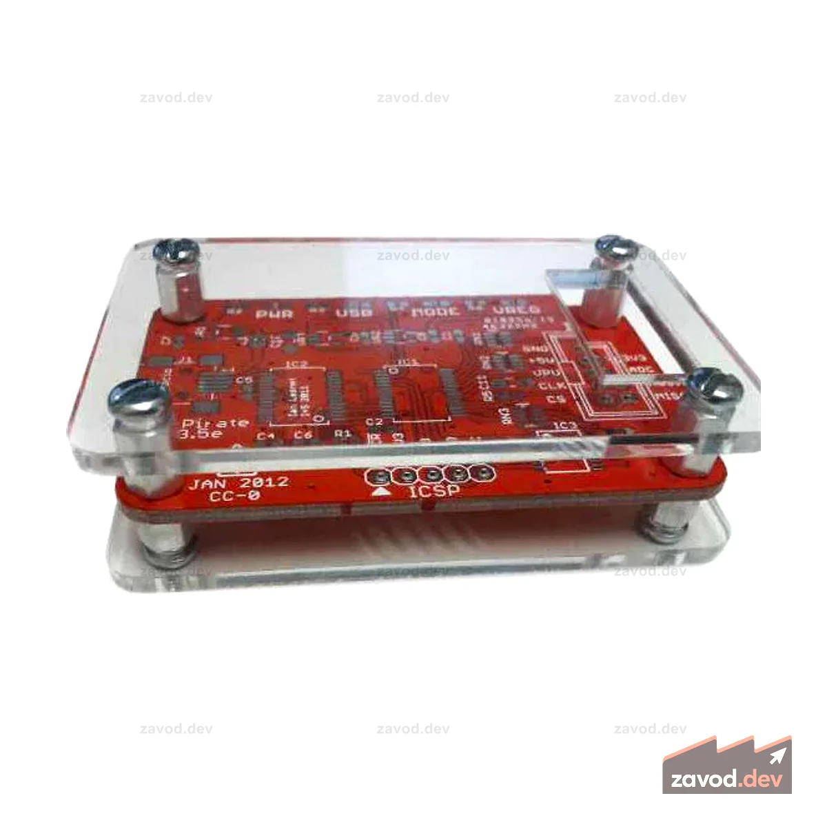 Bus Pirate v3.6 акриловый чехол v1 (DP6037)