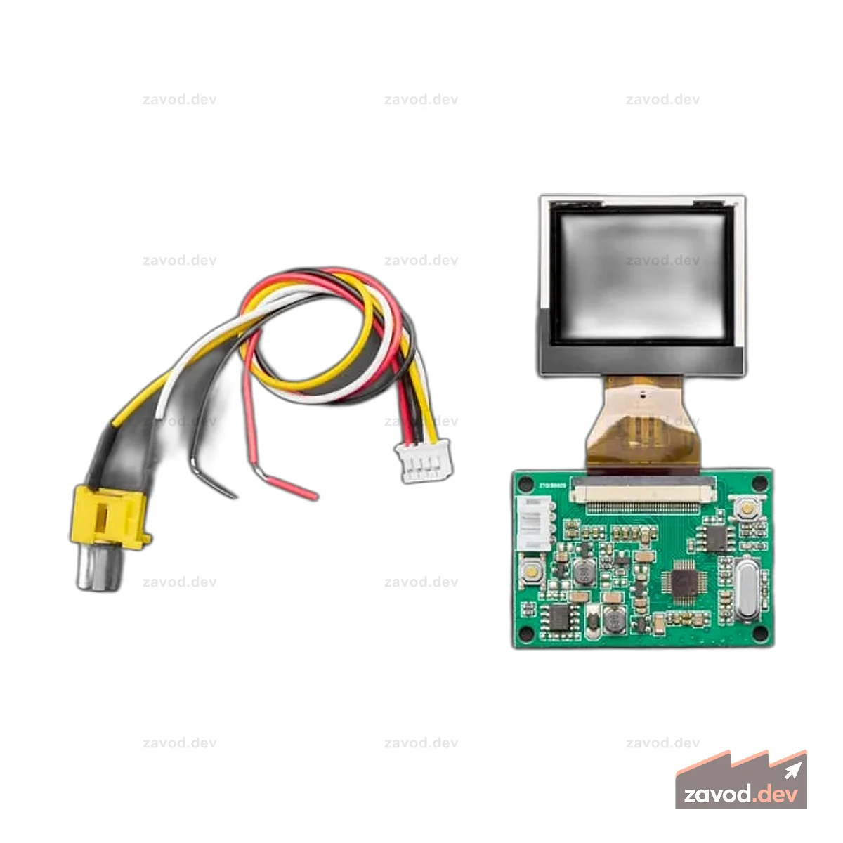 NTSC/PAL (Телевидение) TFT-дисплей — диагональ 1,5 дюйма
