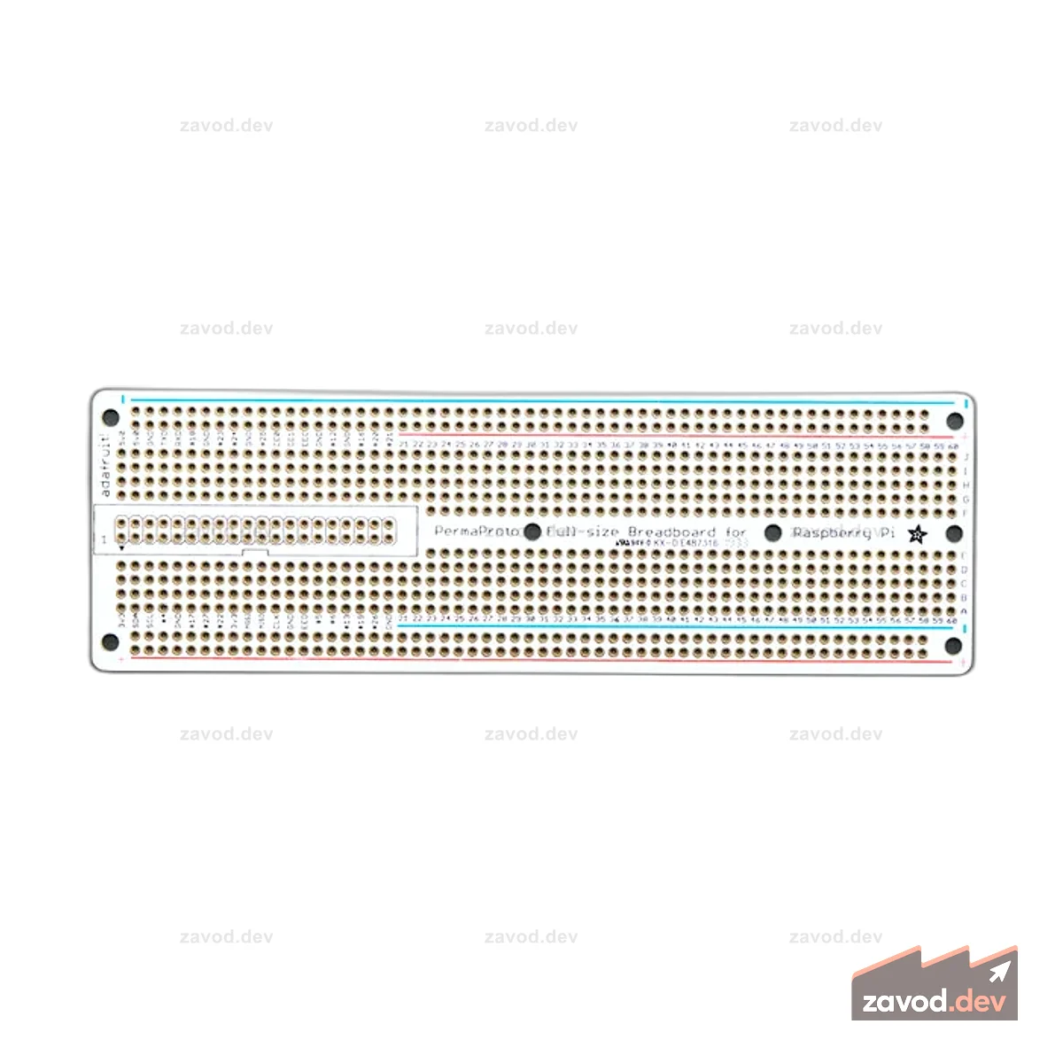 Adafruit Perma-Proto 40-контактный макет печатной платы Raspberry Pi с разъемом 2x20