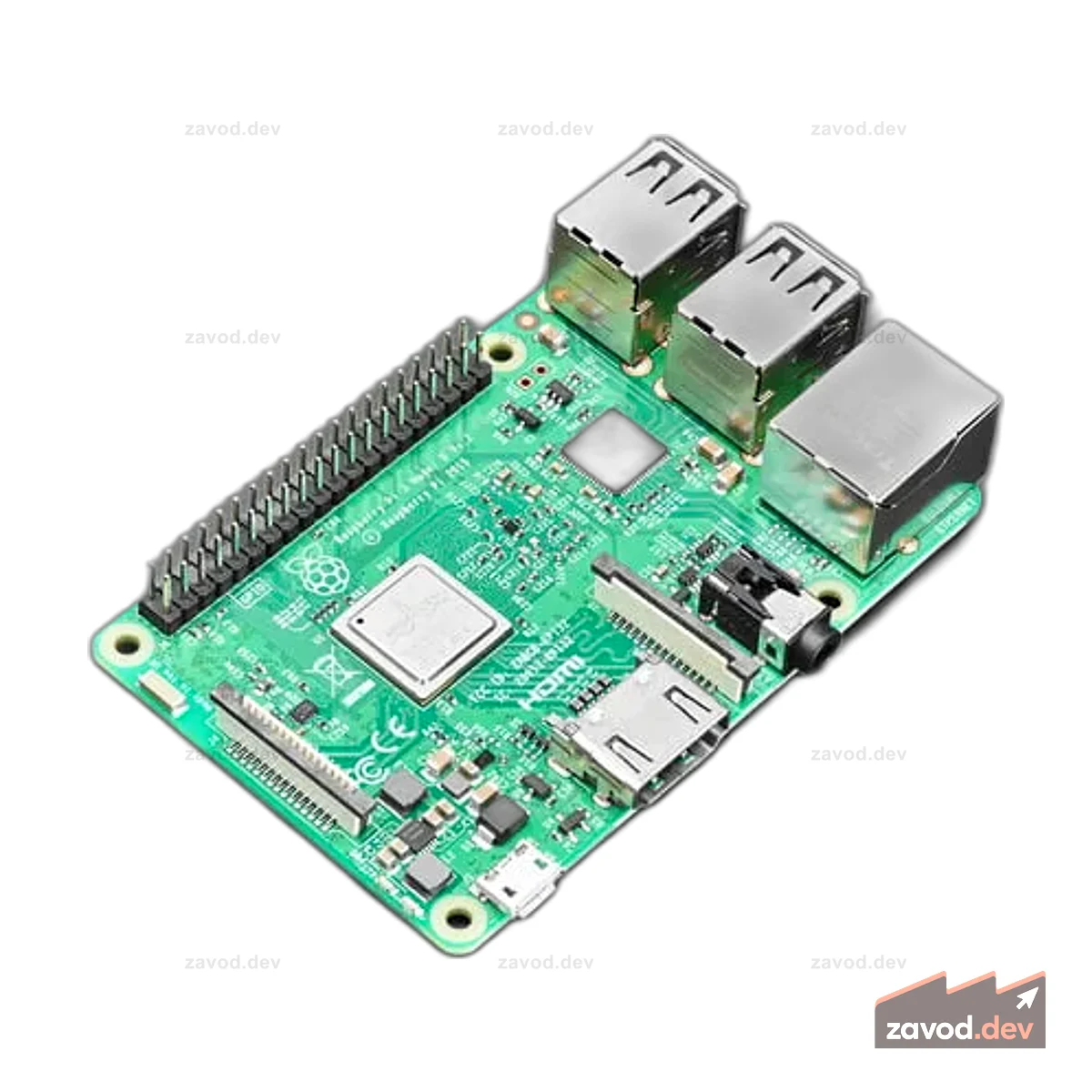 Raspberry Pi 3 — Модель B — ARMv8 с 1 ГБ ОЗУ