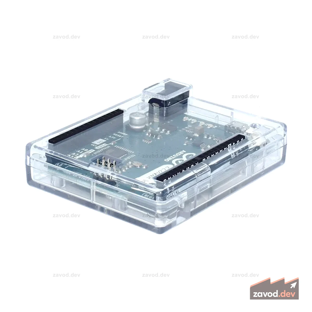 Прозрачный чехол для Arduino Leonardo